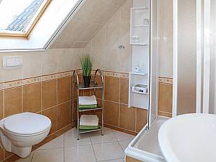 Die Ferienwohnung Schwalbennest im Dachgeschoss