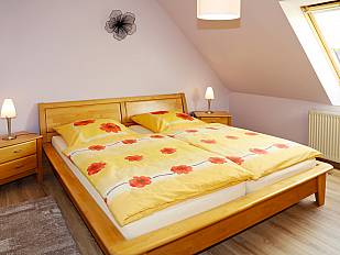 Die Ferienwohnung Schwalbennest im Dachgeschoss